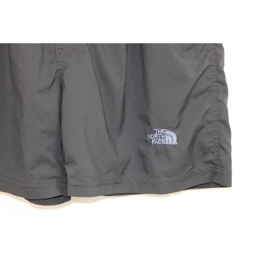 Vintage The North Face Men’s Summit Series Shorts Black Size XL Snap Zip TNF-538